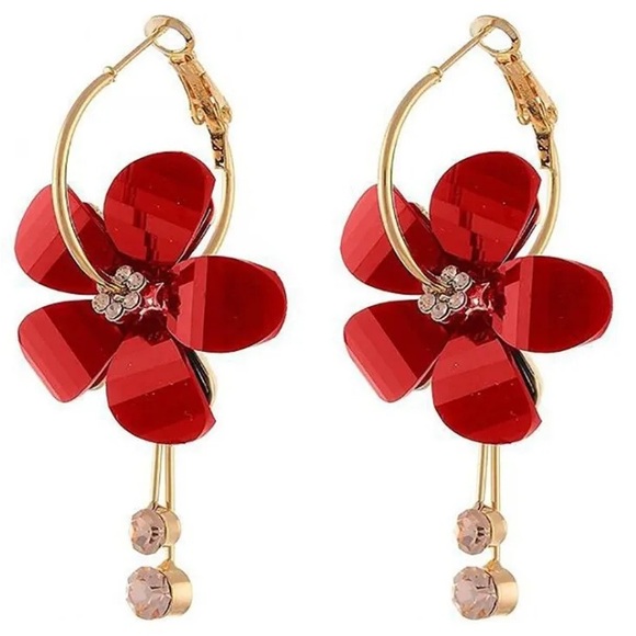 marie and lux Jewelry - 5 for $25 Diamond Flower Earrings